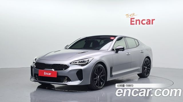 Kia Stinger из Кореи Encar