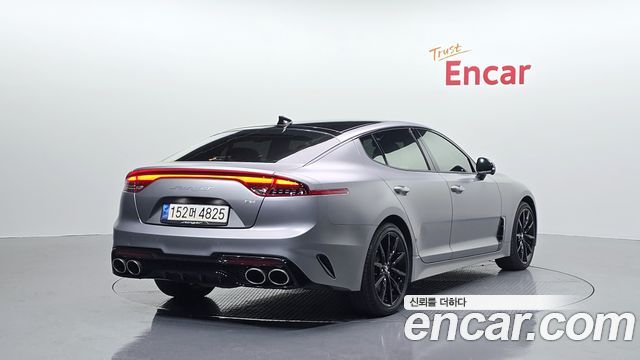 Kia Stinger из Кореи Encar