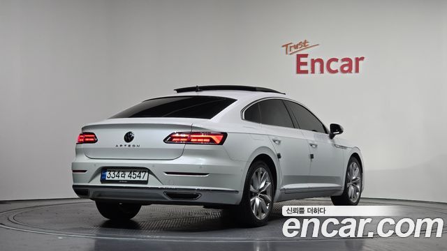 Volkswagen Arteon из Кореи Encar