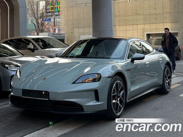 Porsche Taycan из Кореи Encar