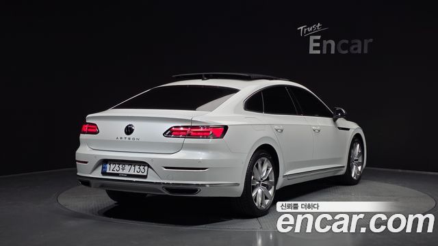 Volkswagen Arteon из Кореи Encar