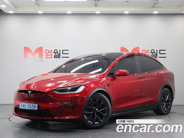 Tesla Model X из Кореи Encar