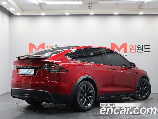 Tesla Model X из Кореи Encar