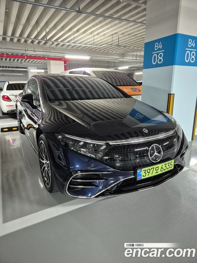 Mercedes-Benz EQS из Кореи Encar