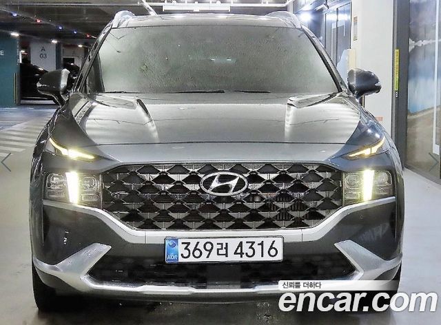 Hyundai Santafe из Кореи Encar