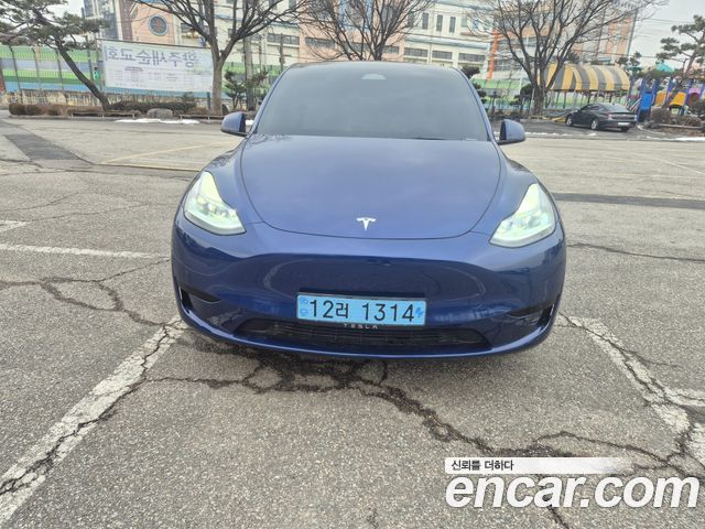 Tesla Model Y из Кореи Encar