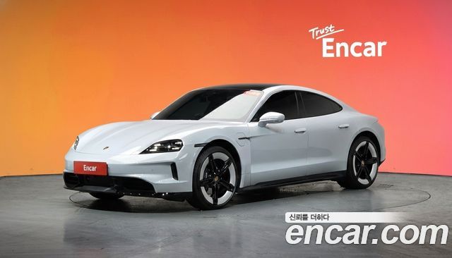 Porsche Taycan из Кореи Encar