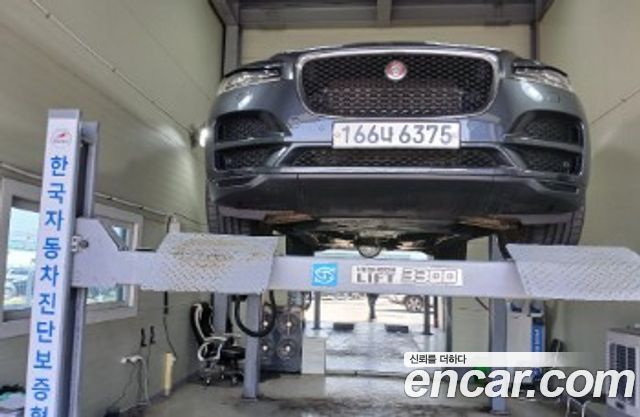 Jaguar F-PACE из Кореи Encar