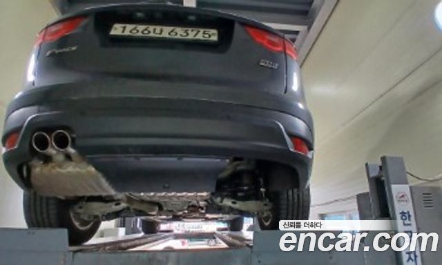 Jaguar F-PACE из Кореи Encar