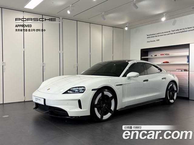 Porsche Taycan из Кореи Encar