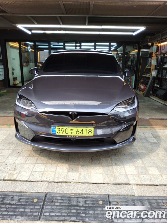 Tesla Model X из Кореи Encar