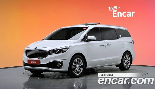 Kia Carnival из Кореи Encar