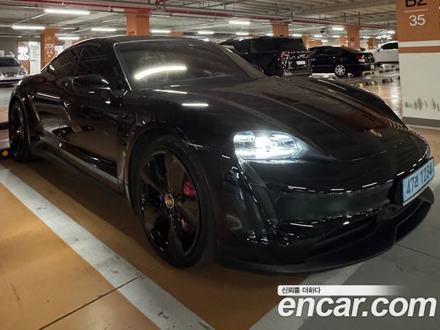 Porsche Taycan из Кореи Encar