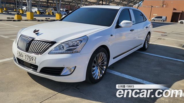 Hyundai Equus из Кореи Encar