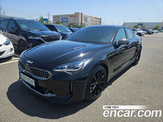 Kia Stinger из Кореи Encar