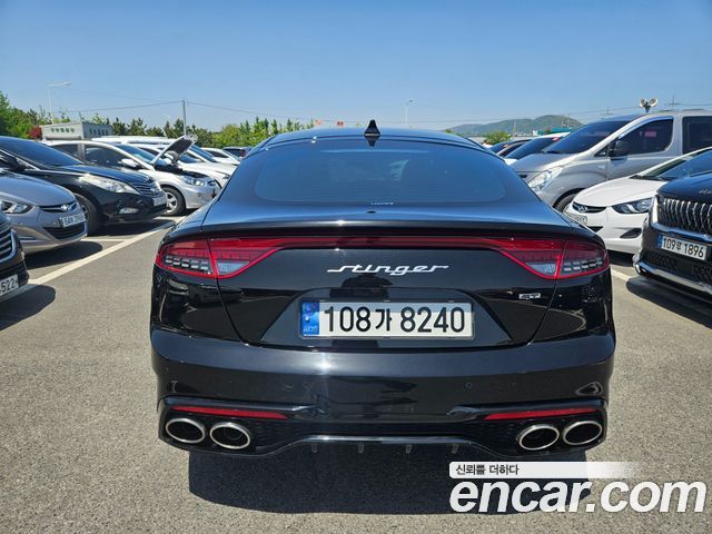 Kia Stinger из Кореи Encar