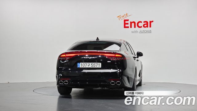 Kia Stinger из Кореи Encar