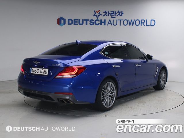Genesis G70 из Кореи Encar