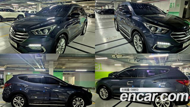 Hyundai Santafe из Кореи Encar