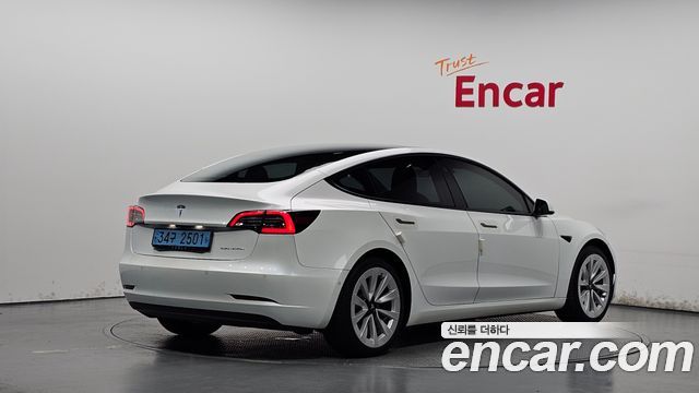 Tesla Model 3 из Кореи Encar