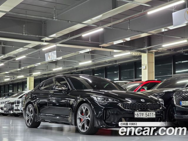 Kia Stinger из Кореи Encar