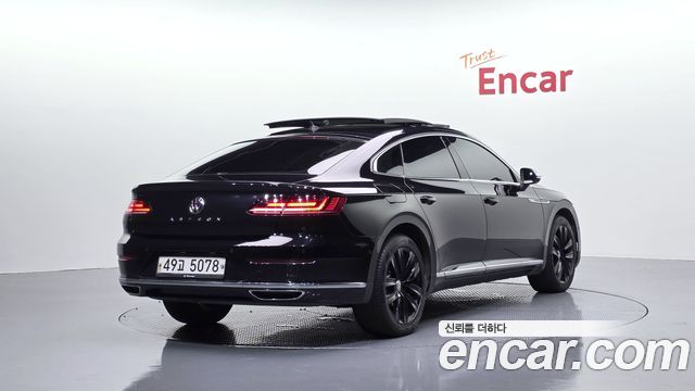 Volkswagen Arteon из Кореи Encar
