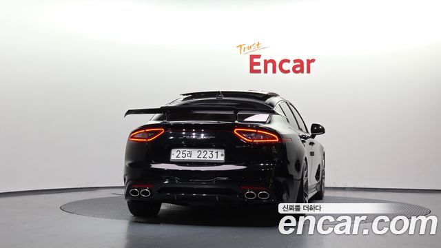 Kia Stinger из Кореи Encar