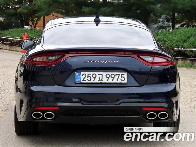 Kia Stinger из Кореи Encar