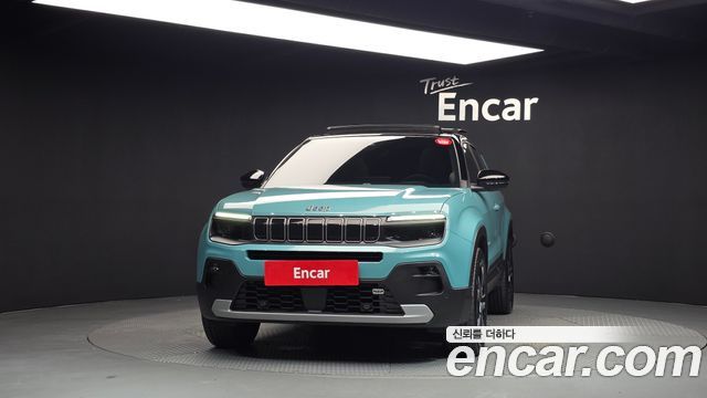 Jeep Avenger из Кореи Encar