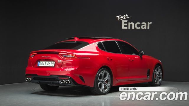 Kia Stinger из Кореи Encar