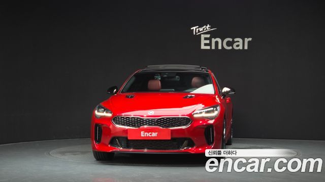 Kia Stinger из Кореи Encar