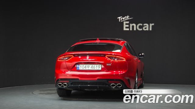 Kia Stinger из Кореи Encar