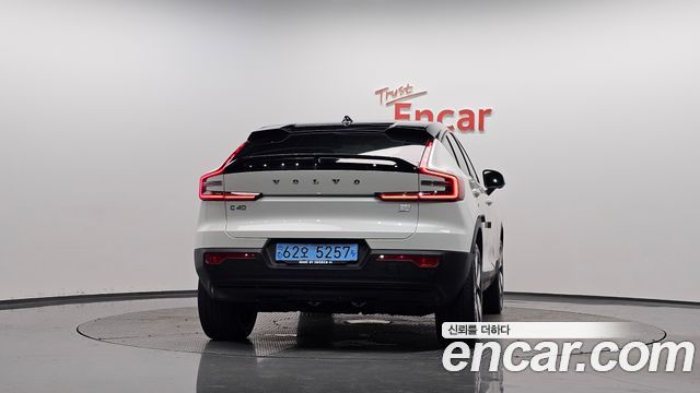 Volvo C40 из Кореи Encar