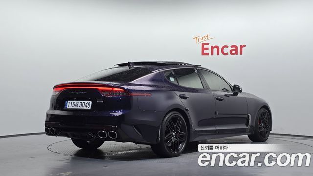 Kia Stinger из Кореи Encar