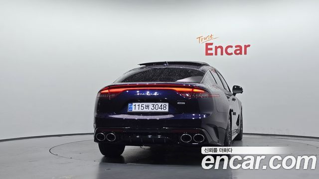 Kia Stinger из Кореи Encar