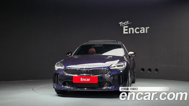 Kia Stinger из Кореи Encar
