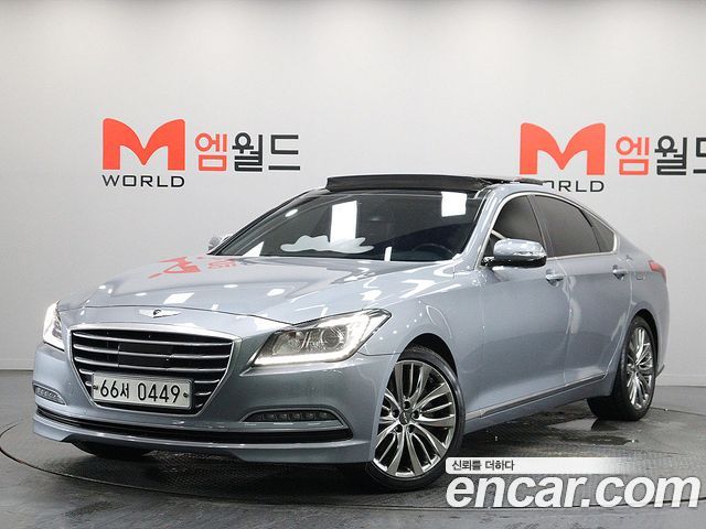 Hyundai Genesis из Кореи Encar