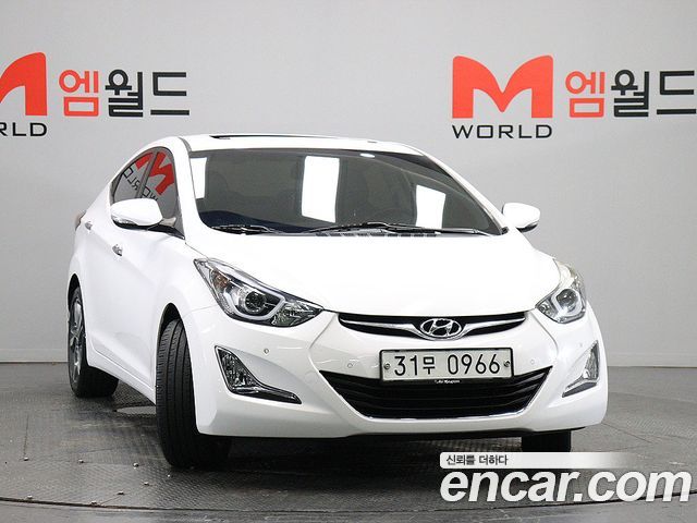 Hyundai AVANTE из Кореи Encar