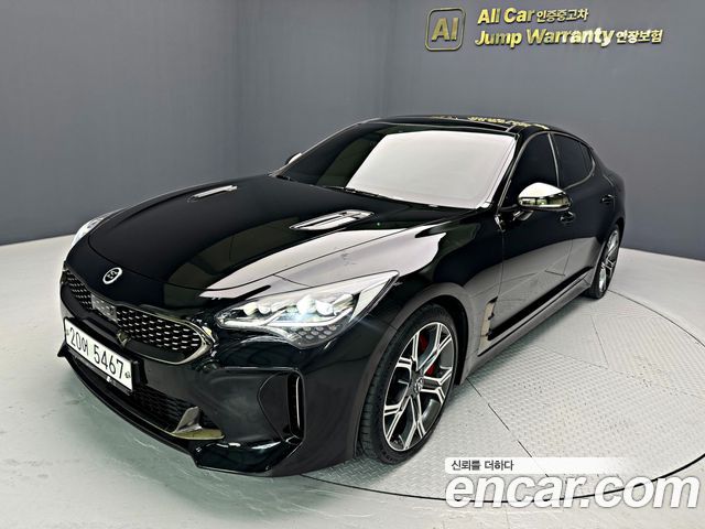 Kia Stinger из Кореи Encar