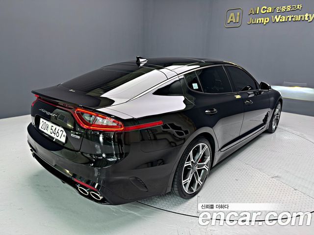 Kia Stinger из Кореи Encar