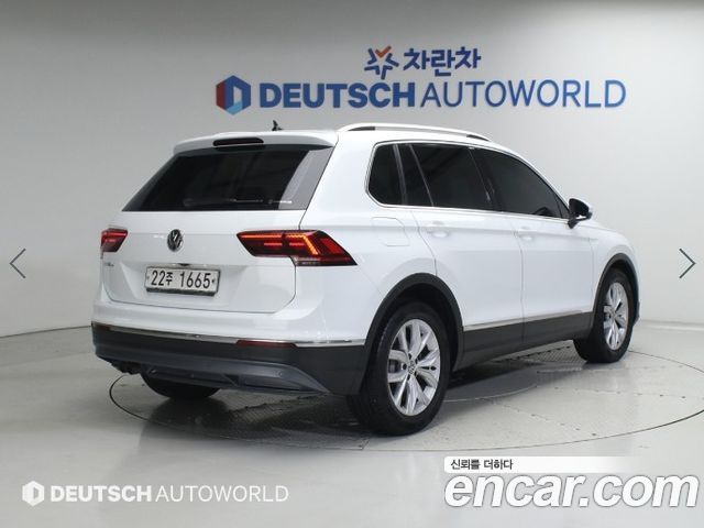 Volkswagen Tiguan из Кореи Encar