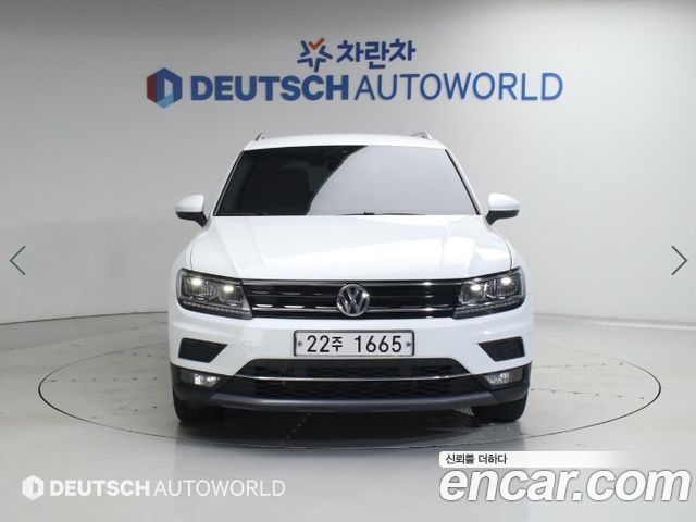 Volkswagen Tiguan из Кореи Encar