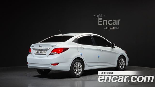 Hyundai Accent из Кореи Encar