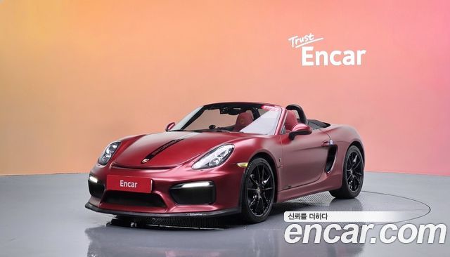 Porsche Boxster из Кореи Encar