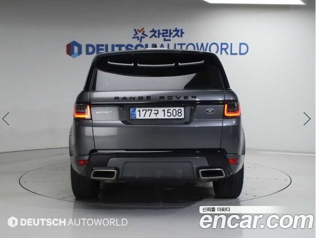 Land Rover Range Rover Sport из Кореи Encar