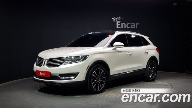 Lincoln MKX из Кореи Encar