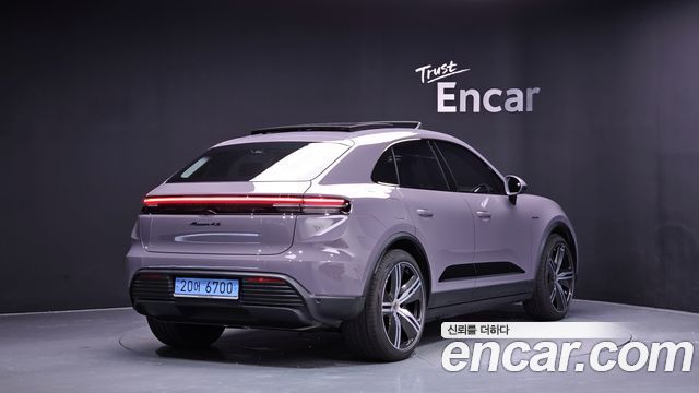 Porsche Macan из Кореи Encar