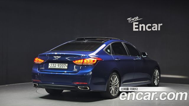 Hyundai Genesis из Кореи Encar