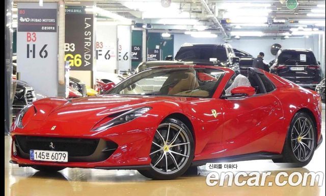 Ferrari 812 из Кореи Encar
