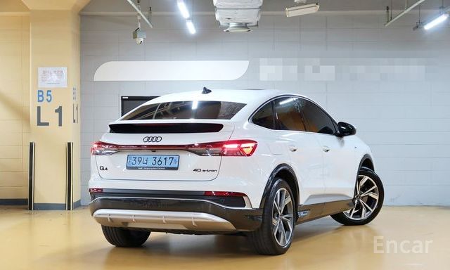 Audi Q4 e-tron из Кореи Encar
